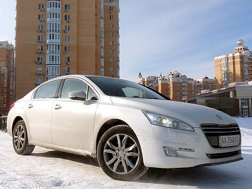 Тест-драйв Peugeot 508: Дизель в самый лютый мороз