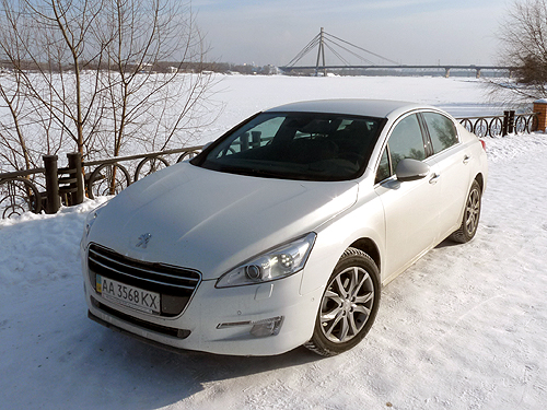 Тест-драйв Peugeot 508: Дизель в самый лютый мороз