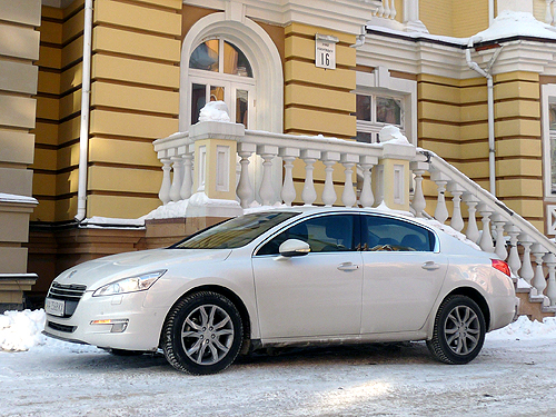 Тест-драйв Peugeot 508: Дизель в самый лютый мороз