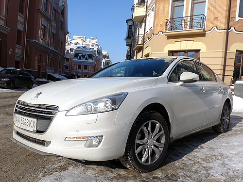 Тест-драйв Peugeot 508: Дизель в самый лютый мороз