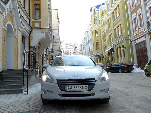 Тест-драйв Peugeot 508: Дизель в самый лютый мороз