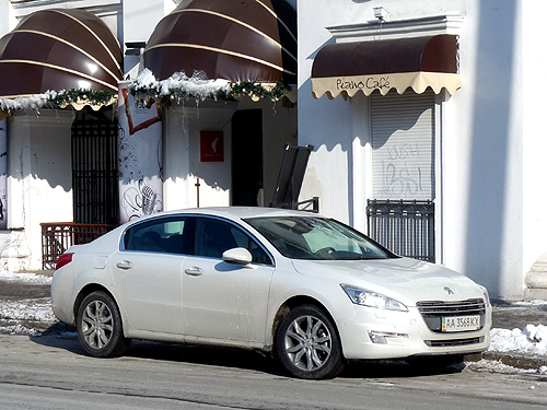 Тест-драйв Peugeot 508: Дизель в самый лютый мороз