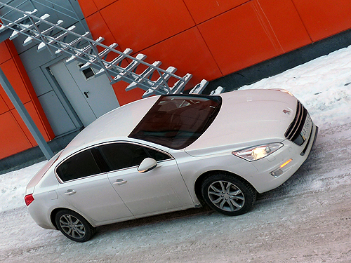 Тест-драйв Peugeot 508: Дизель в самый лютый мороз