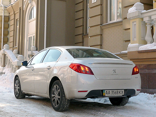 Тест-драйв Peugeot 508: Дизель в самый лютый мороз