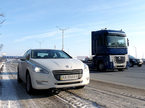 Тест-драйв Peugeot 508: Дизель в самый лютый мороз
