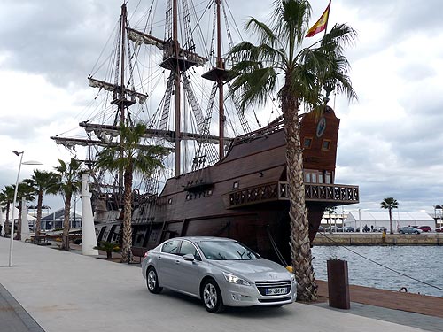 Тест-драйв Peugeot 508: Дизель в самый лютый мороз