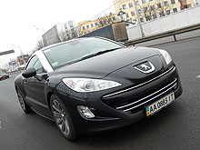 Тест-драйв Peugeot RCZ: Гламур в зимнем городе