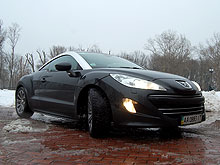 Тест-драйв Peugeot RCZ: Гламур в зимнем городе