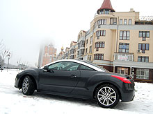 Тест-драйв Peugeot RCZ: Гламур в зимнем городе