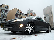 Тест-драйв Peugeot RCZ: Гламур в зимнем городе