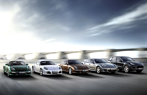 Продажи Porsche в 2011 году превосходят ожидания - Porsche