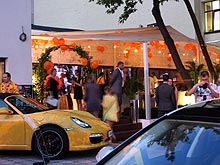 Автомобили Porsche приняли участие в светских мероприятиях - Porsche