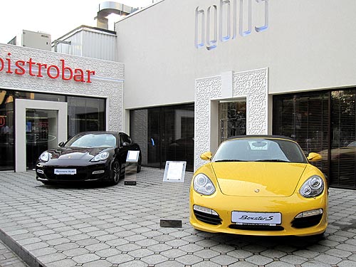 Автомобили Porsche приняли участие в светских мероприятиях - Porsche