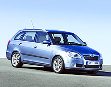 Skoda представит новую Fabia Combi - Skoda