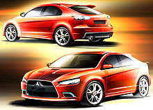 На автосалоне в Женеве Mitsubishi представит концепт Prototype S - Lancer X хэтчбек - Mitsubishi