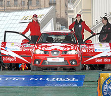 Команда ДП «Авто-Киев» на SEAT Ibiza Sport 2.0 победила в женском ралли 2008 - SEAT