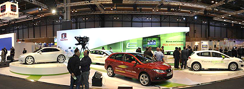 На автосалоне в Мадриде SEAT представил свой самый эффективный модельный ряд - SEAT