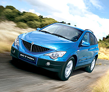 Ssang Yong Actyon прошел фейслифтинг - Ssang Yong