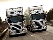 Грузовики Scania участвуют в поединке на экономичность - Scania