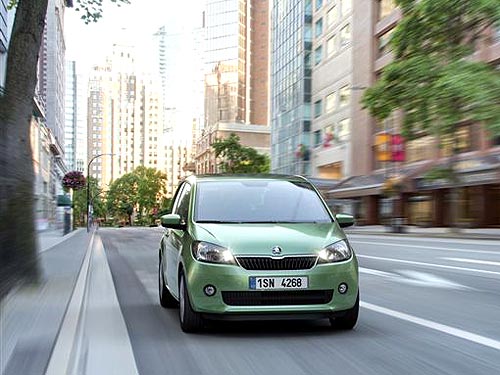 Новый компактный Skoda Citigo получил пять звезд по безопасности - Skoda