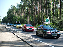 Слет Skoda Клуба собрал около 400 экипажей с Украины и России - Skoda