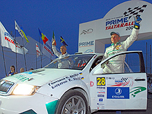 Команда «Еврокар спорт» на Skoda приняла участие в Prime Yalta Rally 2009 - Skoda