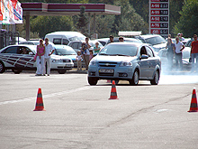 В Украине прошел первый межклубный кубок Автошоу по слалому - Автошоу