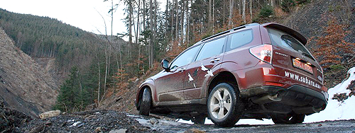 Subaru Forester едет на рекорд - Subaru