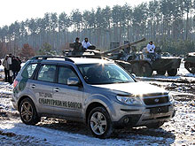 Subaru Forester едет на рекорд - Subaru