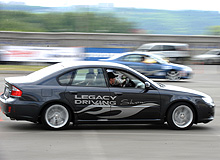 В Киеве состоялся первый этап Legacy Driving Show - Subaru