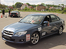 Subaru Legacy проехала по западу Украины - Subaru