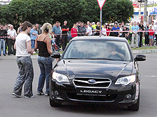 Тест-пилоты Восточной Украины испытали Subaru Legacy - Subaru