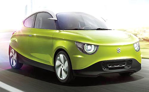 На Пекинском автосалоне 2012 были представлены эко-концепты от Suzuki - Suzuki