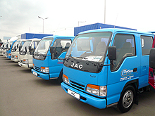 Грузовики JAC можно купить за 55 гривен в день - JAC
