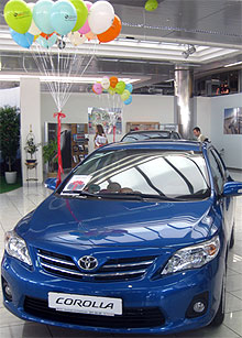 Тойота Центр Киев «Автосамит» представил весь модельный ряд Toyota на Столичном Автошоу 2010 - Toyota