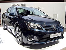 В Украину начались поставки обновленного Toyota Avensis - Toyota