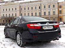 Тест-драйв новой Toyota Camry. Испытание украинскими дорогами