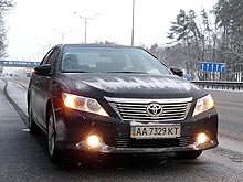 Тест-драйв новой Toyota Camry. Испытание украинскими дорогами