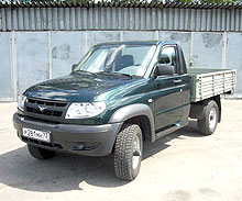 Осенью в Украине появятся грузовые UAZ Patriot - UAZ