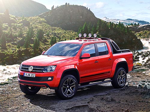 Volkswagen представил концепт Amarok Canyon для любителей активного отдыха - Volkswagen