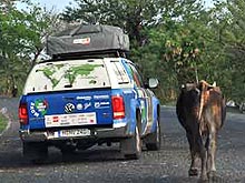 В рамках кругосветной экспедиции Volkswagen Amarok преодолел 20 000 км - Volkswagen