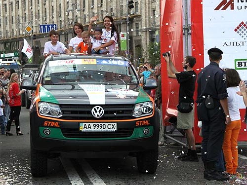 Volkswagen Amarok принимает участие в трофи-рейдах Ukraine Trophy - Volkswagen
