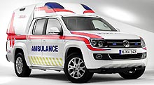 Volkswagen представил Amarok в роли внедорожной скорой помощи - Volkswagen