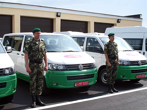 Украинские пограничники выбрали Volkswagen Caravelle - Volkswagen