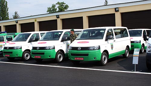 Украинские пограничники выбрали Volkswagen Caravelle - Volkswagen