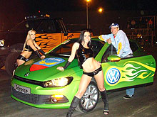 Volkswagen Scirocco принял участие на гонках drug racing на «Чайке» - Volkswagen