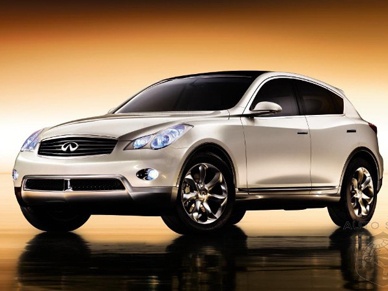 Европейская версия Infiniti EX37 получила новый двигатель - Infiniti