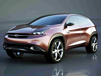 Chery в Пекине покажет будущий кроссовер - Chery