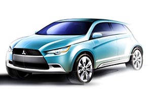 Mitsubishi готовит премьеру компактного кроссовера Concept cX - Mitsubishi