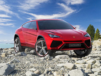 Каким будет внедорожник Lamborghini. Первые фото - Lamborghini